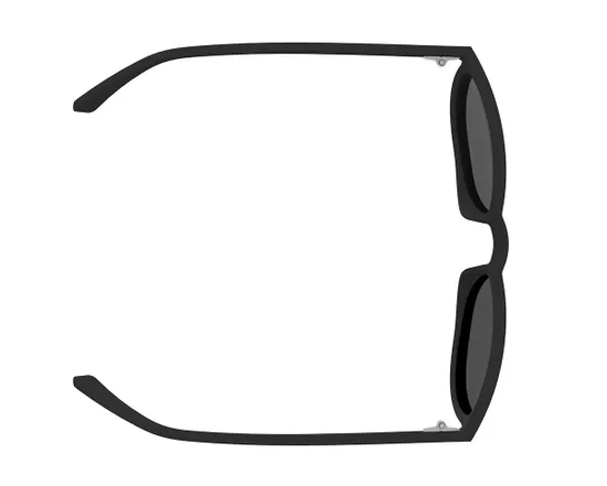 Lunettes Unisexe RIFF POLARIZED Noir Mat/Gris ECO