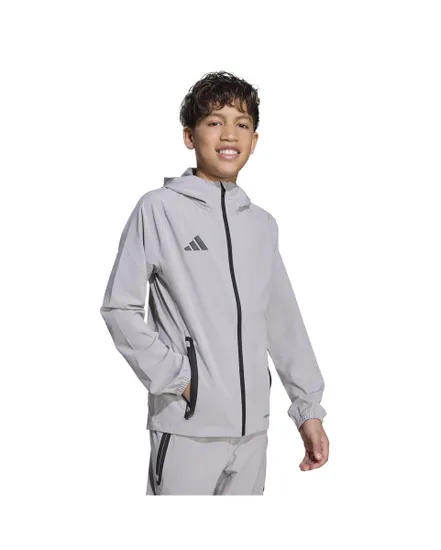 Haut d'entraînement Enfant TIRO25C VT JKTY Gris