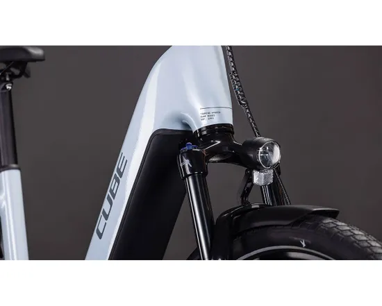 Vélo trekking électrique TOURING HYBRID ONE 600 Bleu Glacier