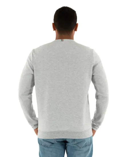 Sweat Homme ESS CREW SWEAT N2 M GRIS CHINE CLAIR