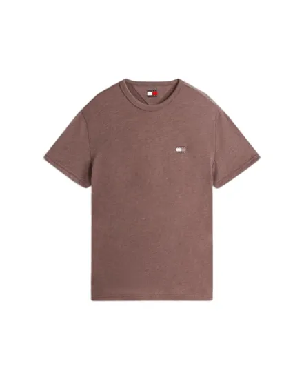 T-shirt col rond Homme REG BADGE TEE EX Marron