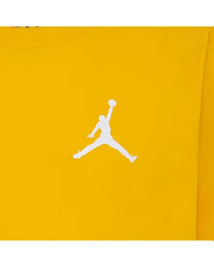 Tee-shirt MC Garçon JDB JUMPMAN AIR EMB Jaune