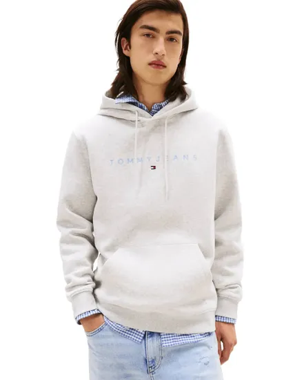 Sweat à Capuche Homme Linear Logo Tommy Jeans