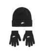 Coffret Enfant CLUB BEANIE/GLOVE SET Noir