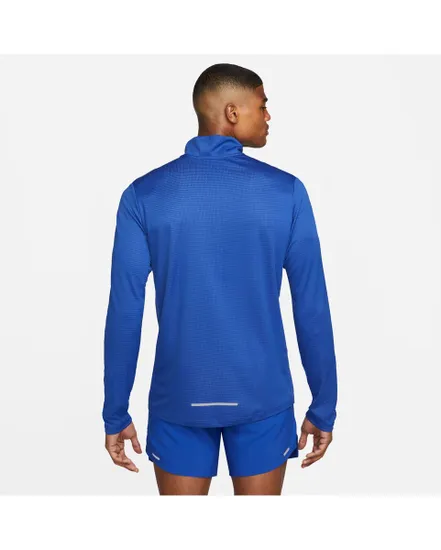 T-shirt manches longues Homme M NK DF PACER TOP HZ Bleu