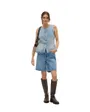 Short Femme Vmvilla Bermuda Denim Jean