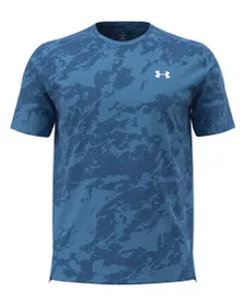 T-SHIRT DE TRAINING Homme UA TECH VENT JCQRD SS Bleu