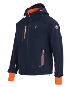 Veste imperméable Homme Softshell Bleu