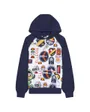 Sweat a capuche manches longues Enfant PIENZA JNR OH HOODY Bleu