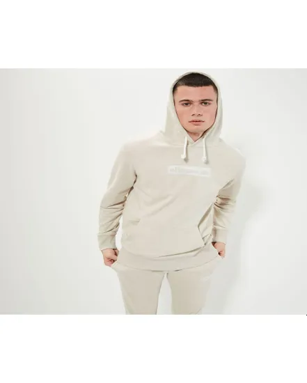 Sweat à capuche manches longues Homme CAROVILLI OH HOODY Beige