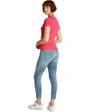 T-shirt Femme Slim Essential Rib V