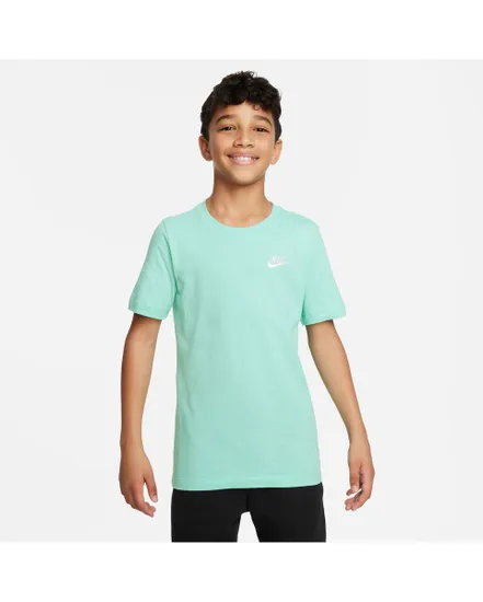 T-shirt manches courtes Enfant K NSW TEE EMB FUTURA Bleu