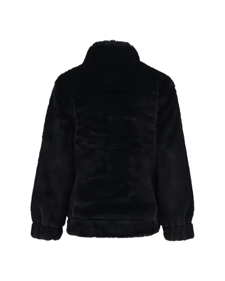 Polaire zip Enfant BIG SWOOSH FAUX FUR JACKET Noir