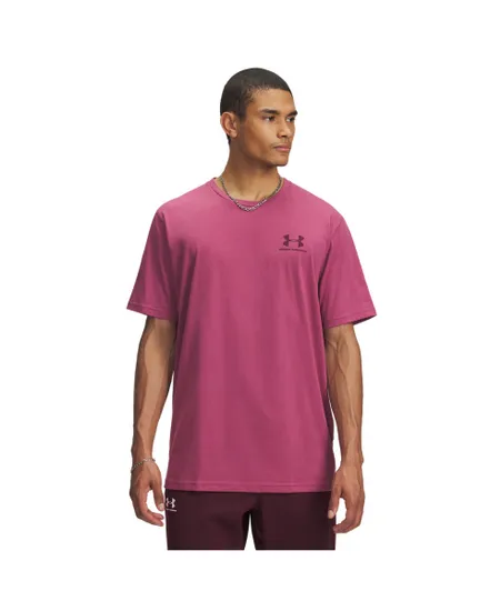 T-shirt Homme UA M SPORTSTYLE LC SS Rose