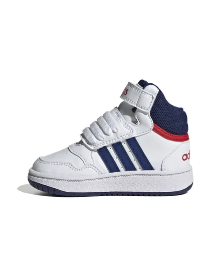 Chaussures hautes Enfant HOOPS MID 3.0 AC I Blanc