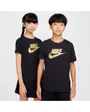 T-shirt Enfant plus agé K NSW TEE FUTURA HBR Noir