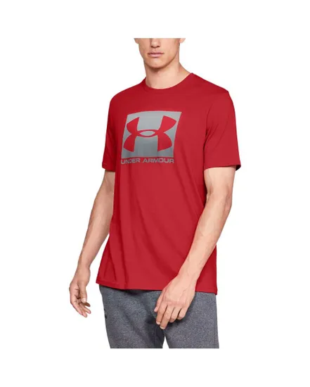 T-shirt homme UA BOXED SPORTSTYLE SS Rouge