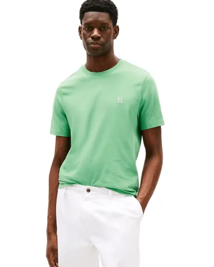 T-shirt col rond Homme MONOGRAM IMD TEE Vert