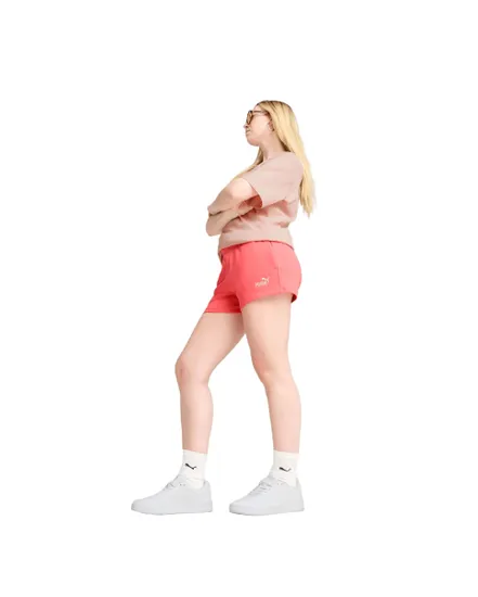 Short De Sport Femme Ess Small No 1 Logo 4 Shorts TR