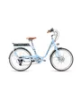 Vélo électrique urbain Unisexe ELC01 26 CENTRAL 400 Wh Bleu