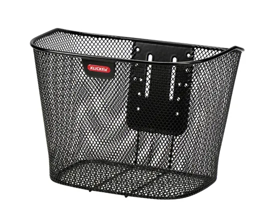 Panier avant avec fixation UNI + FIX Noir