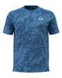 T-SHIRT DE TRAINING Homme UA TECH VENT JCQRD SS Bleu
