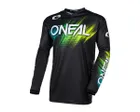 Maillot manches longues Homme ELEMENT VOLTAGE Noir/Vert