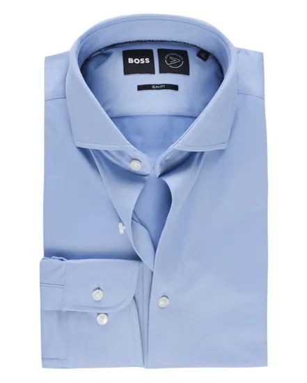 Chemise Homme P-HANK-S-KENT-C1-222 Bleu Clair/Pastel