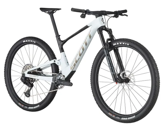 VTT tout suspendu Unisexe SPARK RC TEAM Blanc Cumulus/Noir Carbone