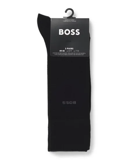 Lot de 2 paires de chaussettes Homme 2P RS BAMBOO Noir