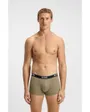 Lot de 3 boxers Homme TRUNK 3P POWER DESIG Brun Clair