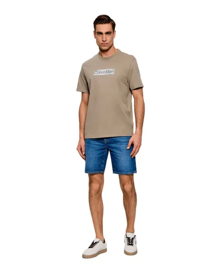 T-Shirt Homme Logo Métallique Calvin Klein