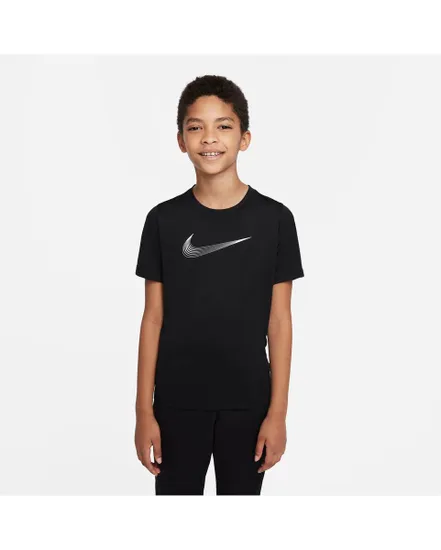 T-shirt manches courtes Enfant plus âgé B NK DF HBR SS TOP Noir