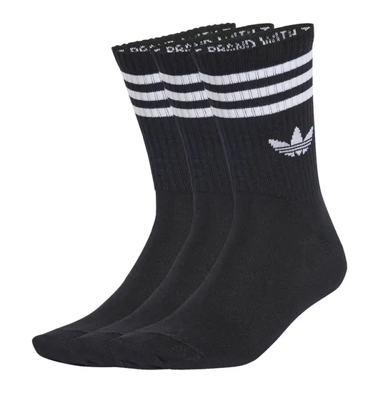 Lot de 3 paires de chaussettes 3S CREW S 3P Noir