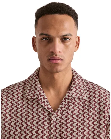 Chemise Homme Jormontauk Crochet Shirt SS SA26 LN