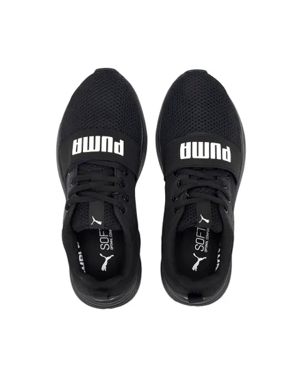 Chaussures de sport enfant JR WIRED RUN Noir