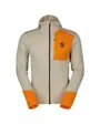 Veste polaire Homme DEFINED LIGHT HOODY Beige/Orange