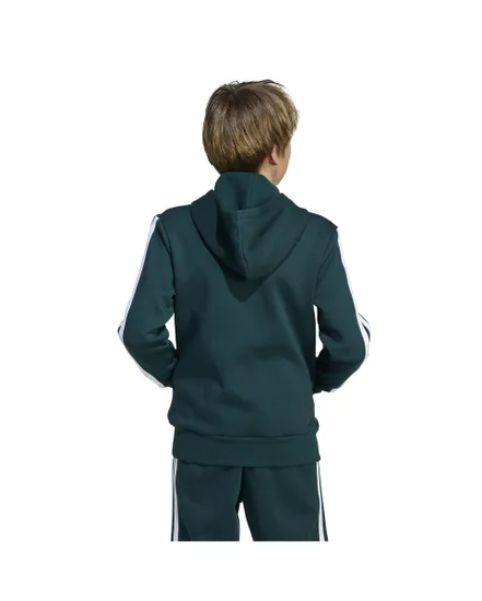 Veste zip à capuche Enfant J 3S FL FZ HD Vert