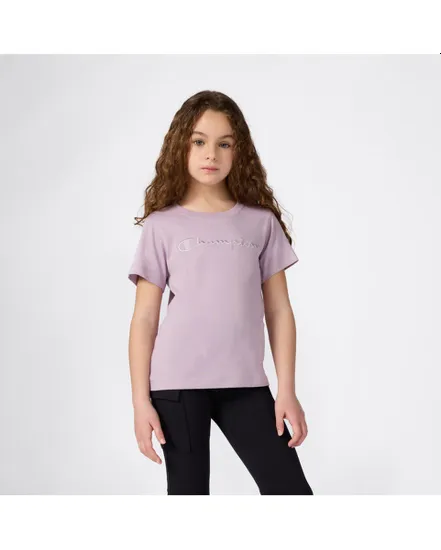 T-shirt Fille Violet