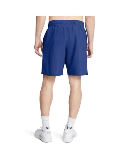 Short Homme UA TECH WOVEN WORDMARK SHORT Bleu