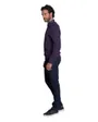 Pull col rond Homme TRANQUILLE Violet