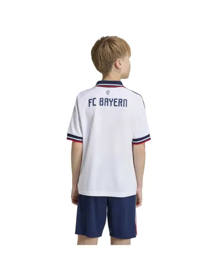Maillot de football Enfant FCB A JSY Y Blanc