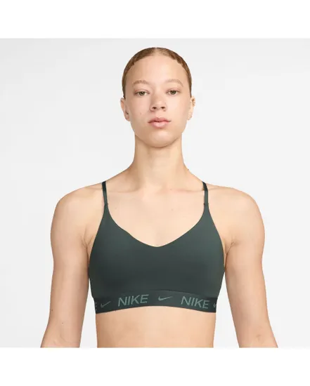 Brassière Femme W NK DF INDY LGT SPT BRA Vert