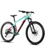 VTT semi rigide Unisexe NIRVANA TRAIL UNIVERSAL Menthe/Rouge