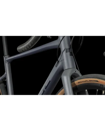 Vélo Gravel Unisexe NUROAD RACE Gris/Noir