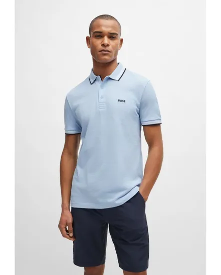 Polo Homme PADDY Bleu Clair/Pastel