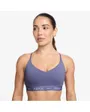 Brassière Femme W NK DF INDY LGT SPT BRA Violet