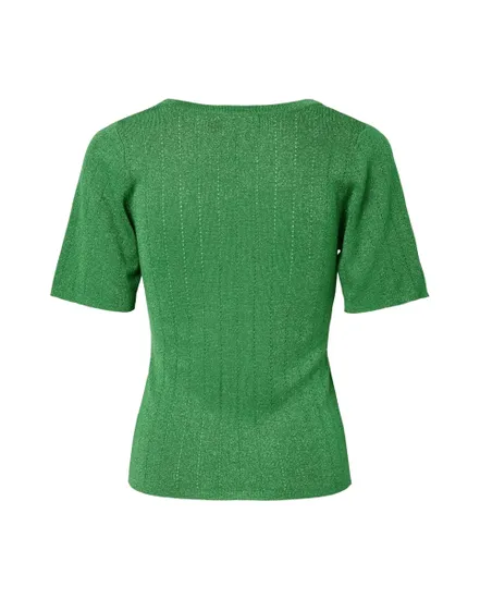 Top Femme PCSALIMA SS Squared Knit Top MSA