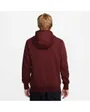 Sweat zip à capuche Homme M NK CLUB BB FZ HOODIE Bordeaux