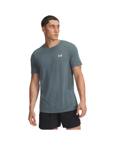 T-shirt Homme VANISH SEAMLESS SS Bleu